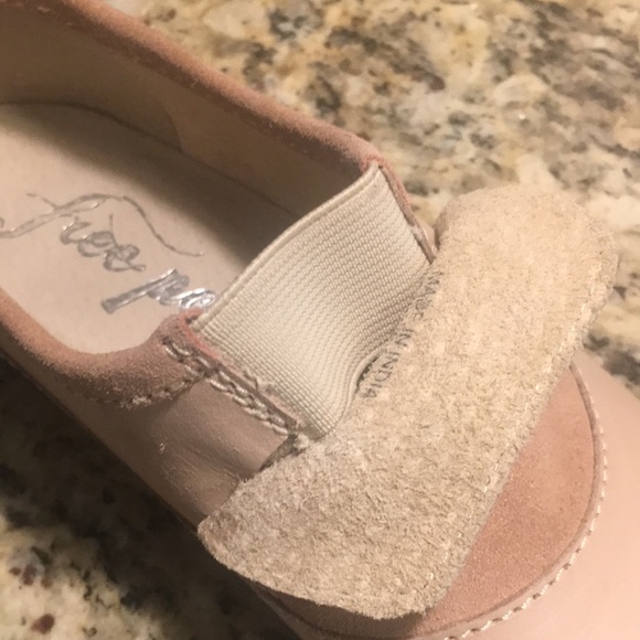 Free People Brady Natural Tan Leather Loafers Flats size 36/US 6 - Picture 10 of 15